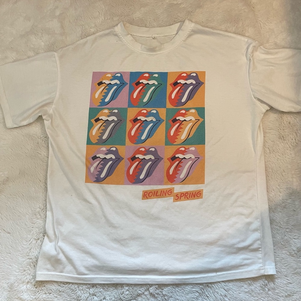 Vintage Rolling Stones Lips tee